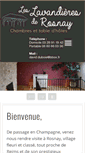 Mobile Screenshot of leslavandieresderosnay.com